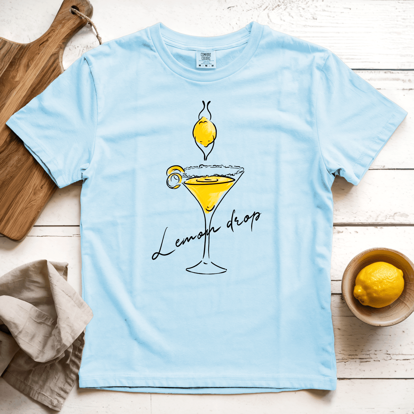 T-Shirt Chambray / S Lemon Drop: Micro Barbi