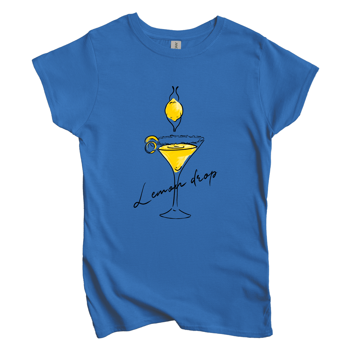T-Shirt S / Royal Lemon Drop: Micro Barbi Women's Tee
