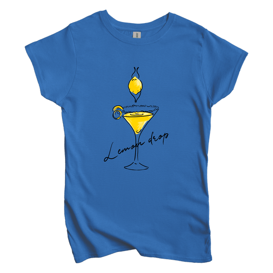 T-Shirt S / Royal Lemon Drop: Micro Barbi Women's Tee