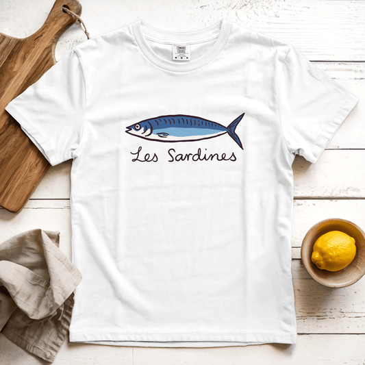 T-Shirt White / S Les Sardines