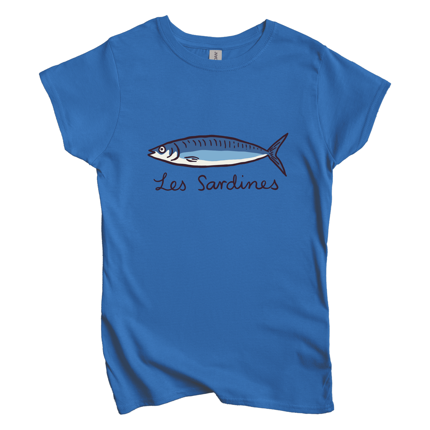 T-Shirt S / Royal Les Sardines Women's Tee