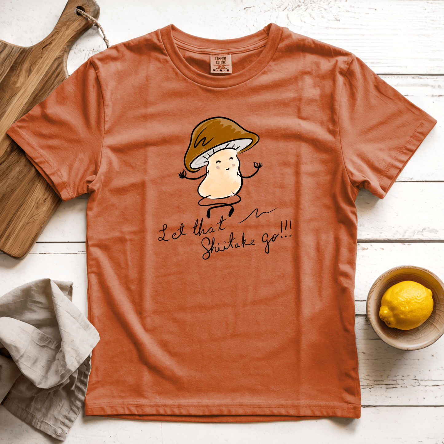T-Shirt Yam / S Let That Shiitake Go: Micro Barbi