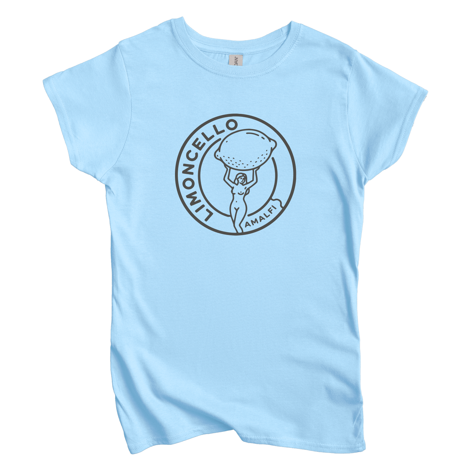T-Shirt S / Light Blue Limoncello Amalfi Women's Tee
