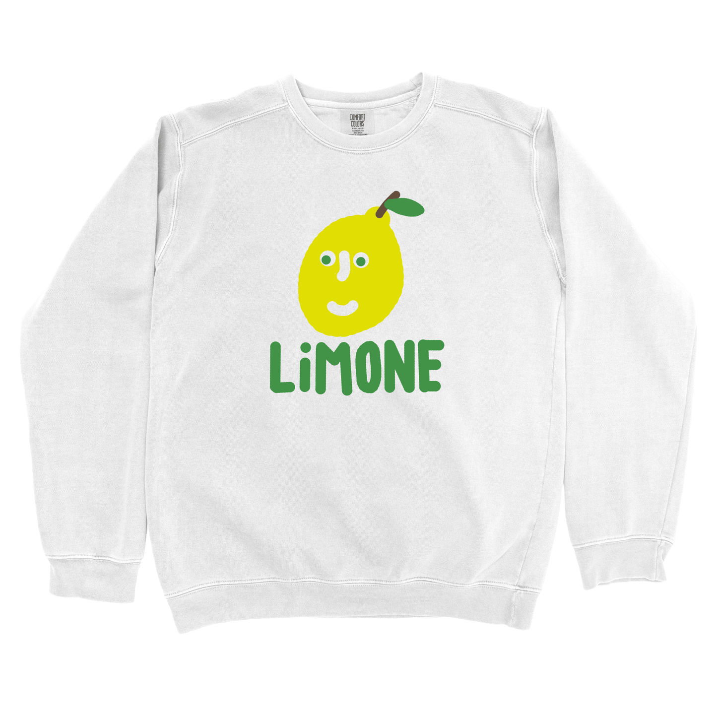 Sweatshirt White / S Limone: Longoland Sweatshirt