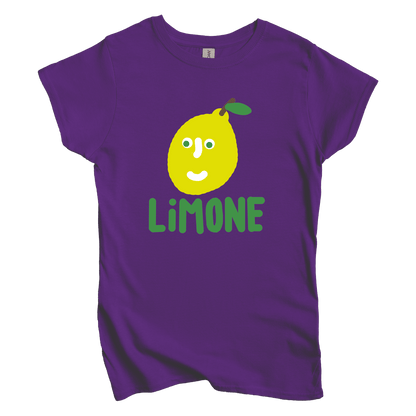 T-Shirt L / Purple Limone: Longoland Women's Tee