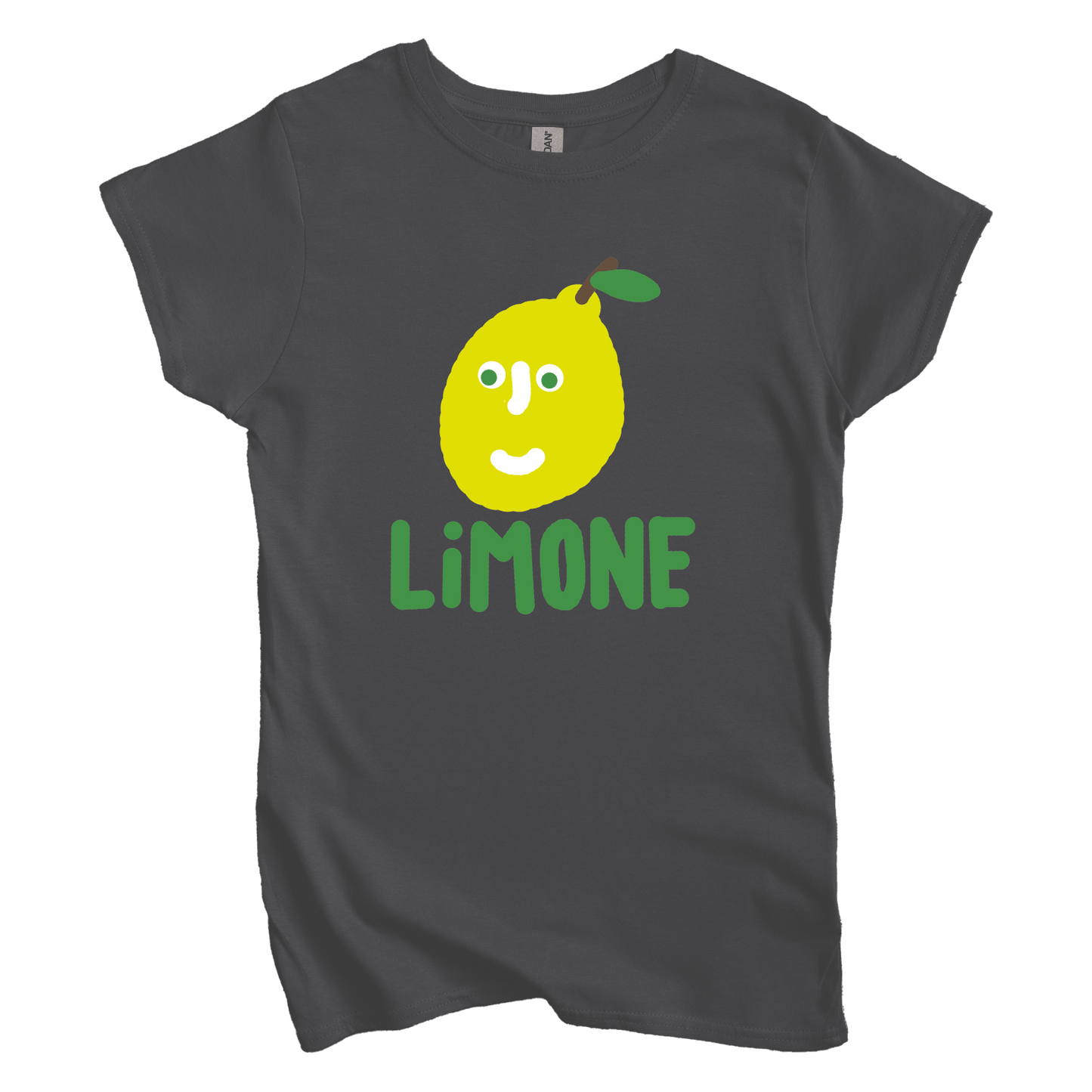 T-Shirt M / Charcoal Limone: Longoland Women's Tee