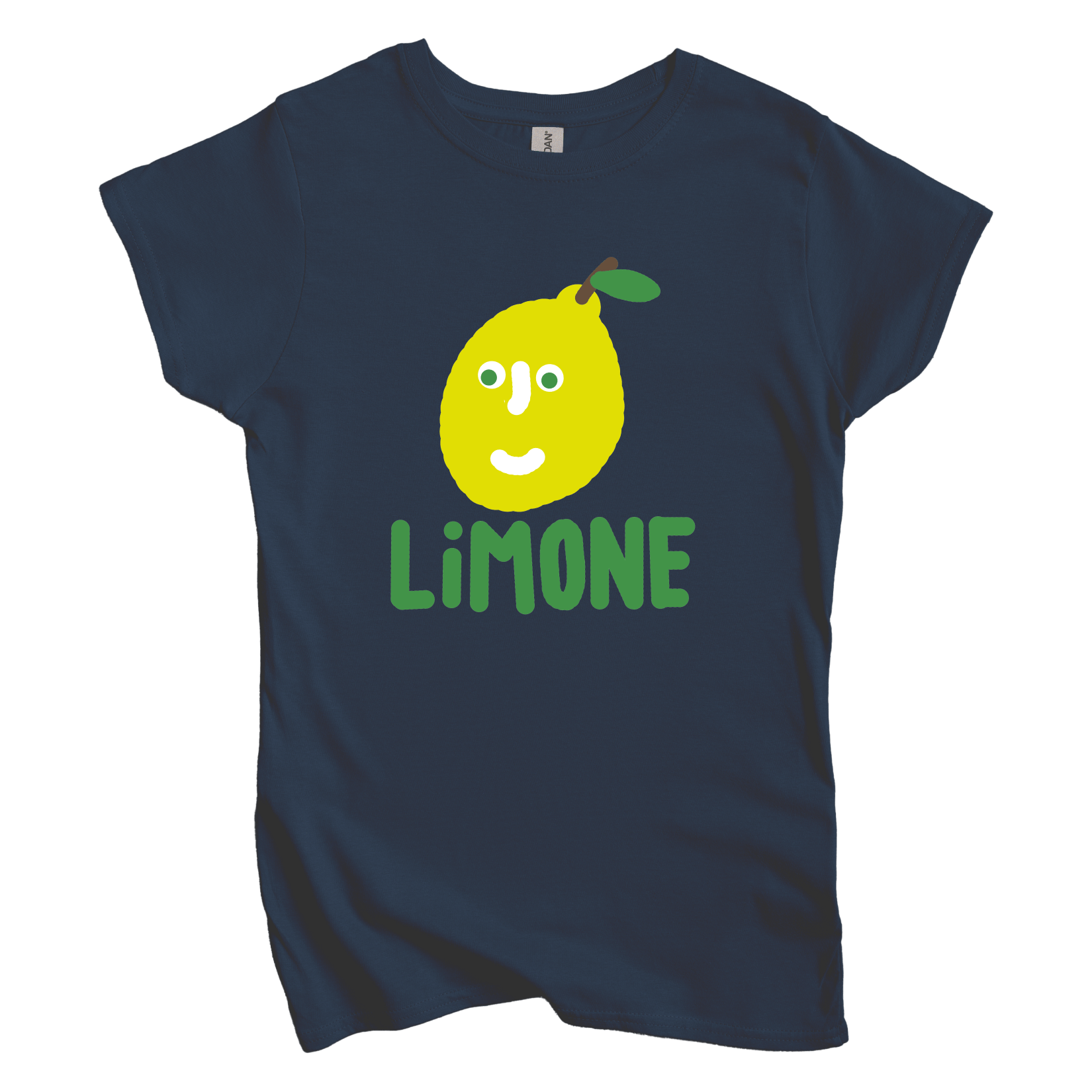 T-Shirt S / Navy Limone: Longoland Women's Tee