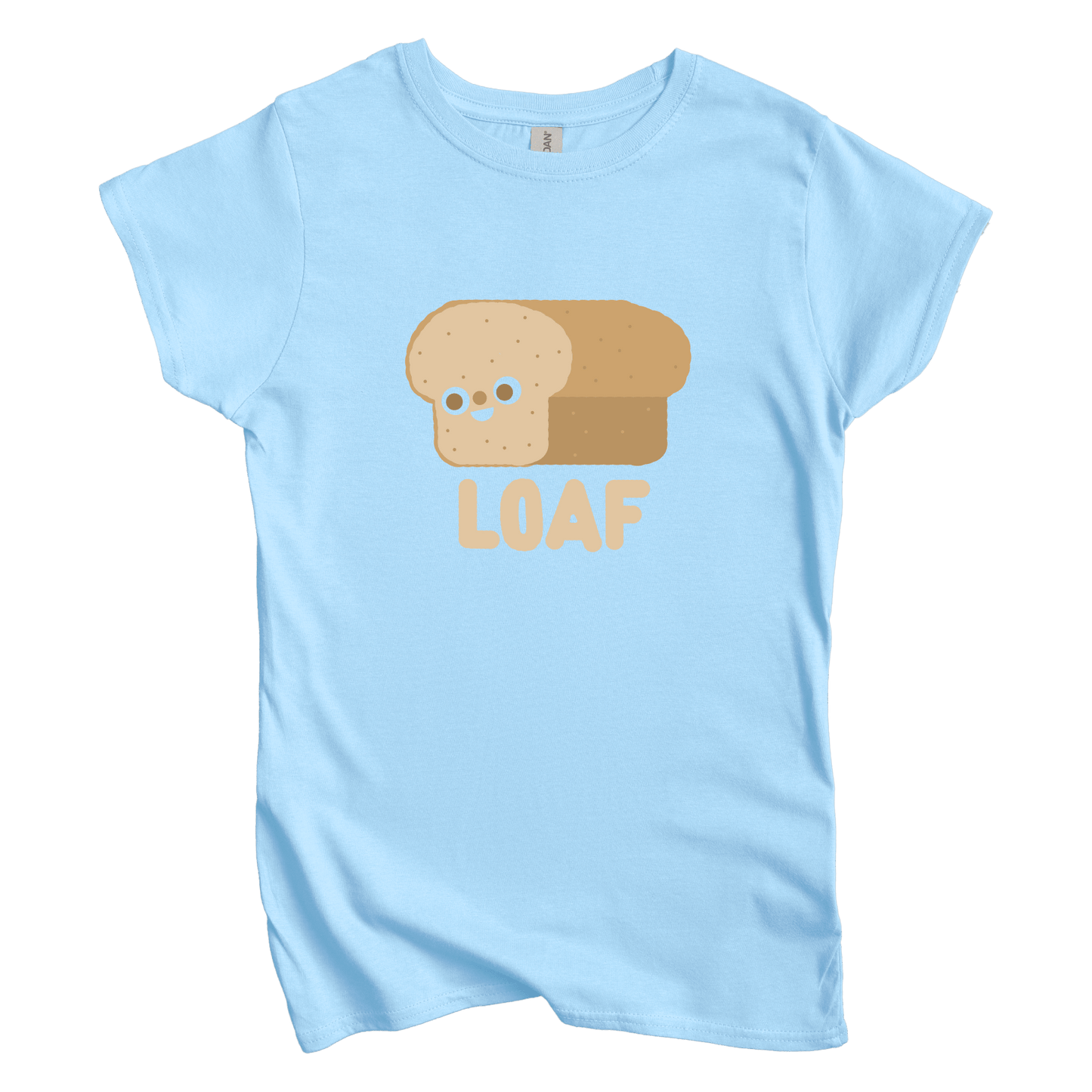 T-Shirt S / Light Blue Loaf: Longoland Women's Tee