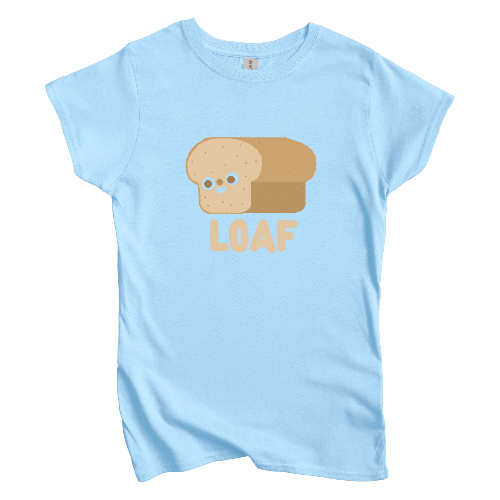 T-Shirt S / Light Blue Loaf: Longoland Women's Tee