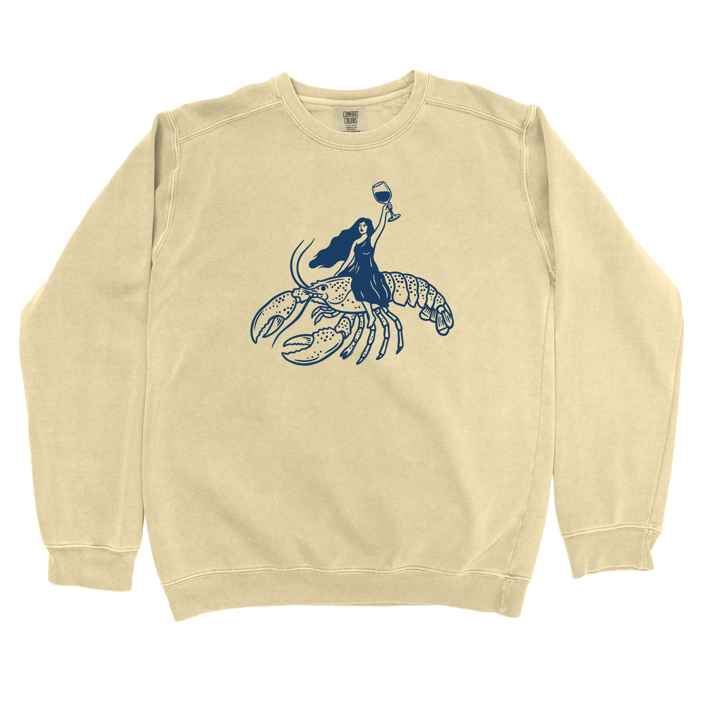 Sweatshirt Butter / S Lobster Woman Sweatshirt