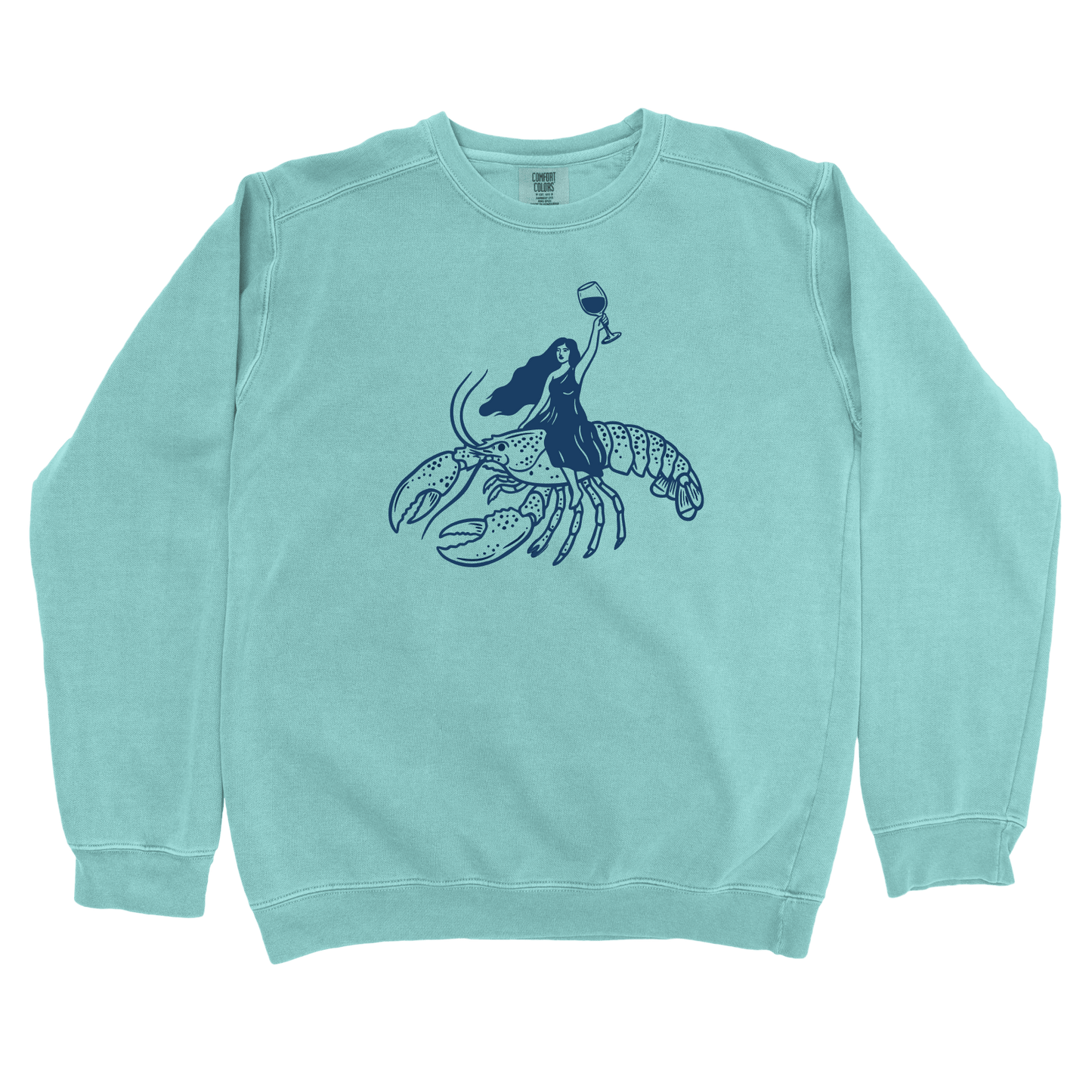 Sweatshirt Chalky Mint / S Lobster Woman Sweatshirt