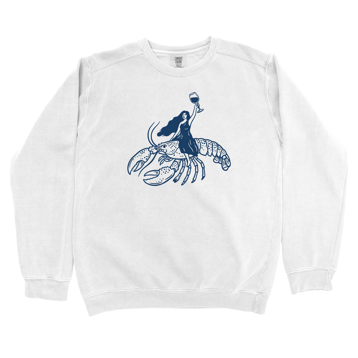 Sweatshirt White / S Lobster Woman Sweatshirt