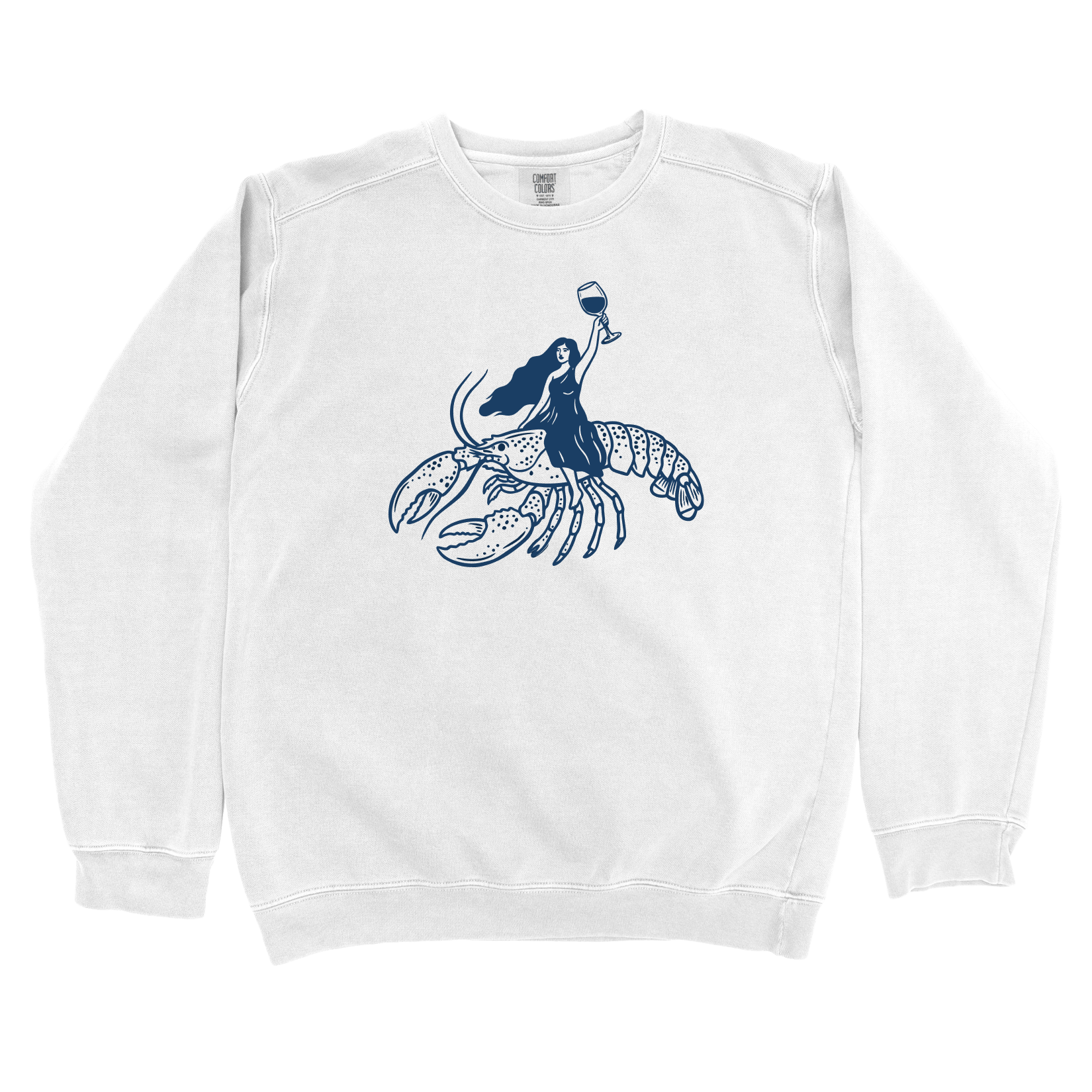 Sweatshirt White / S Lobster Woman Sweatshirt