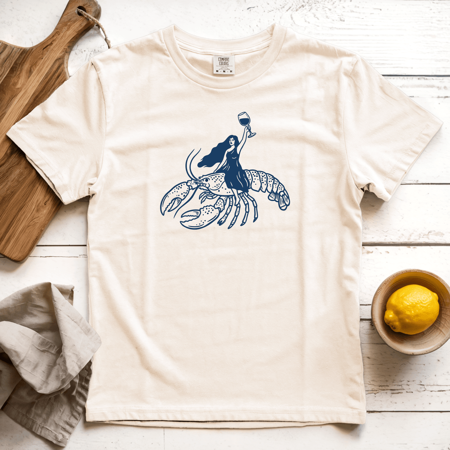 T-Shirt Ivory / S Lobster Woman