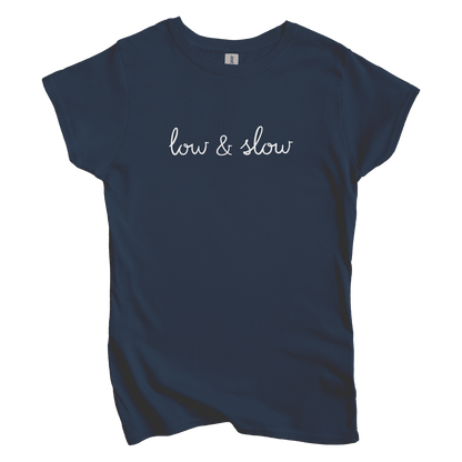 T-Shirts S / Navy Low & Slow Women's Tee