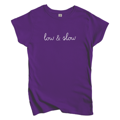 T-Shirts S / Purple Low & Slow Women's Tee