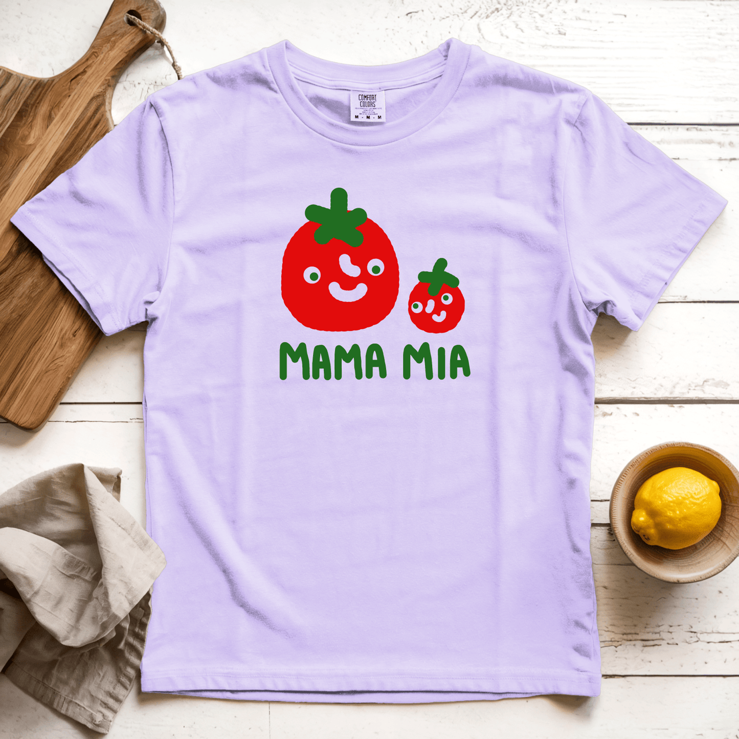 T-Shirts Orchid / S Mama Mia: Longoland