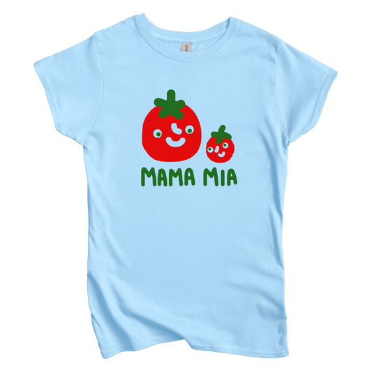 T-Shirts S / Light Blue Mama Mia: Longoland Women's Tee