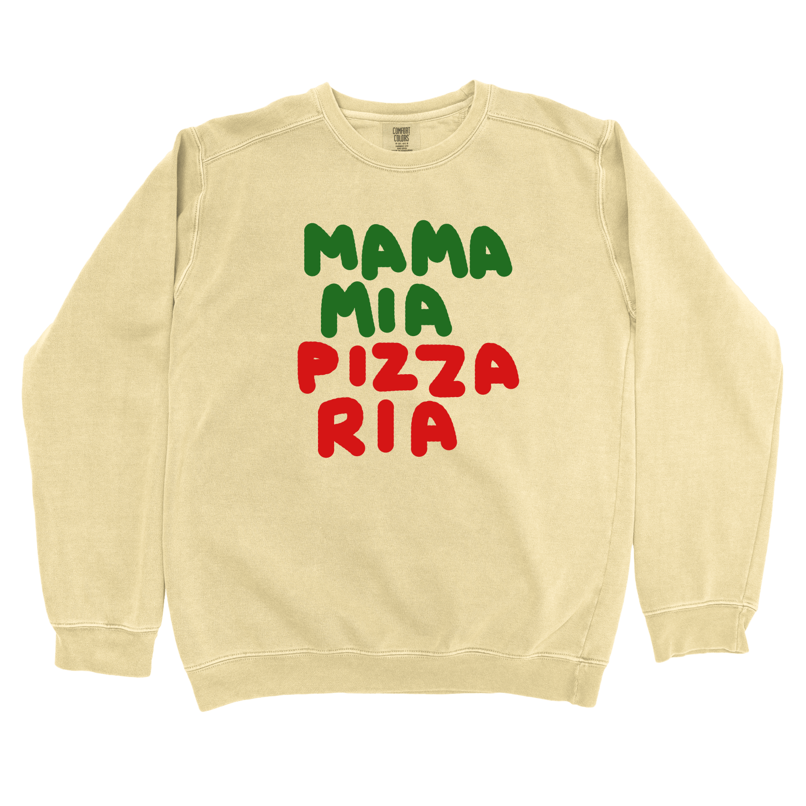 Sweatshirt Butter / S Mama Mia Pizza Ria: Longoland Sweatshirt