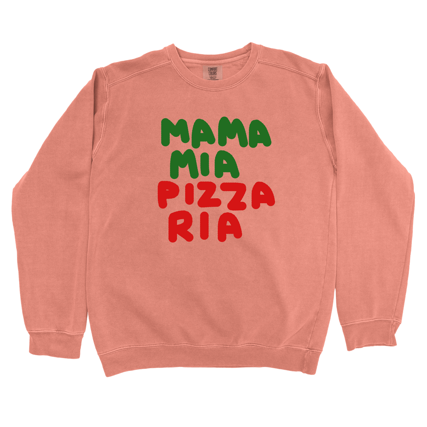 Sweatshirt Terracotta / S Mama Mia Pizza Ria: Longoland Sweatshirt
