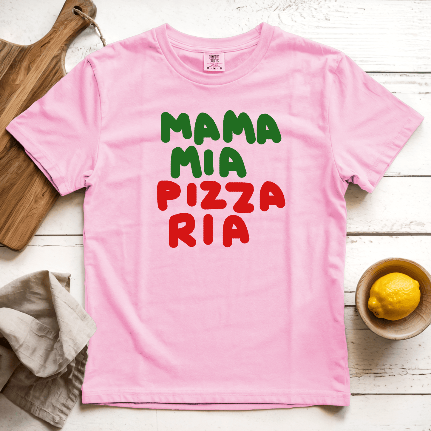 T-Shirt Blossom / S Mama Mia Pizzeria: Longoland