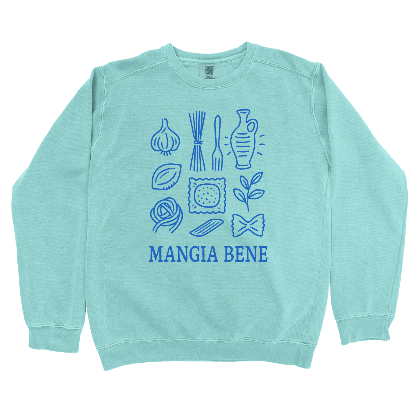 Sweatshirt Chalky Mint / S Mangia Bene Sweatshirt