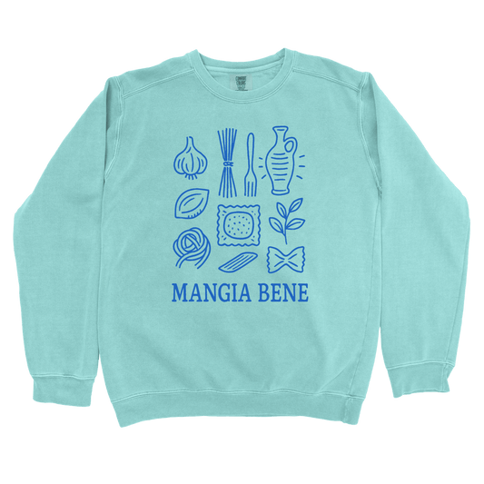 Sweatshirt Chalky Mint / S Mangia Bene Sweatshirt