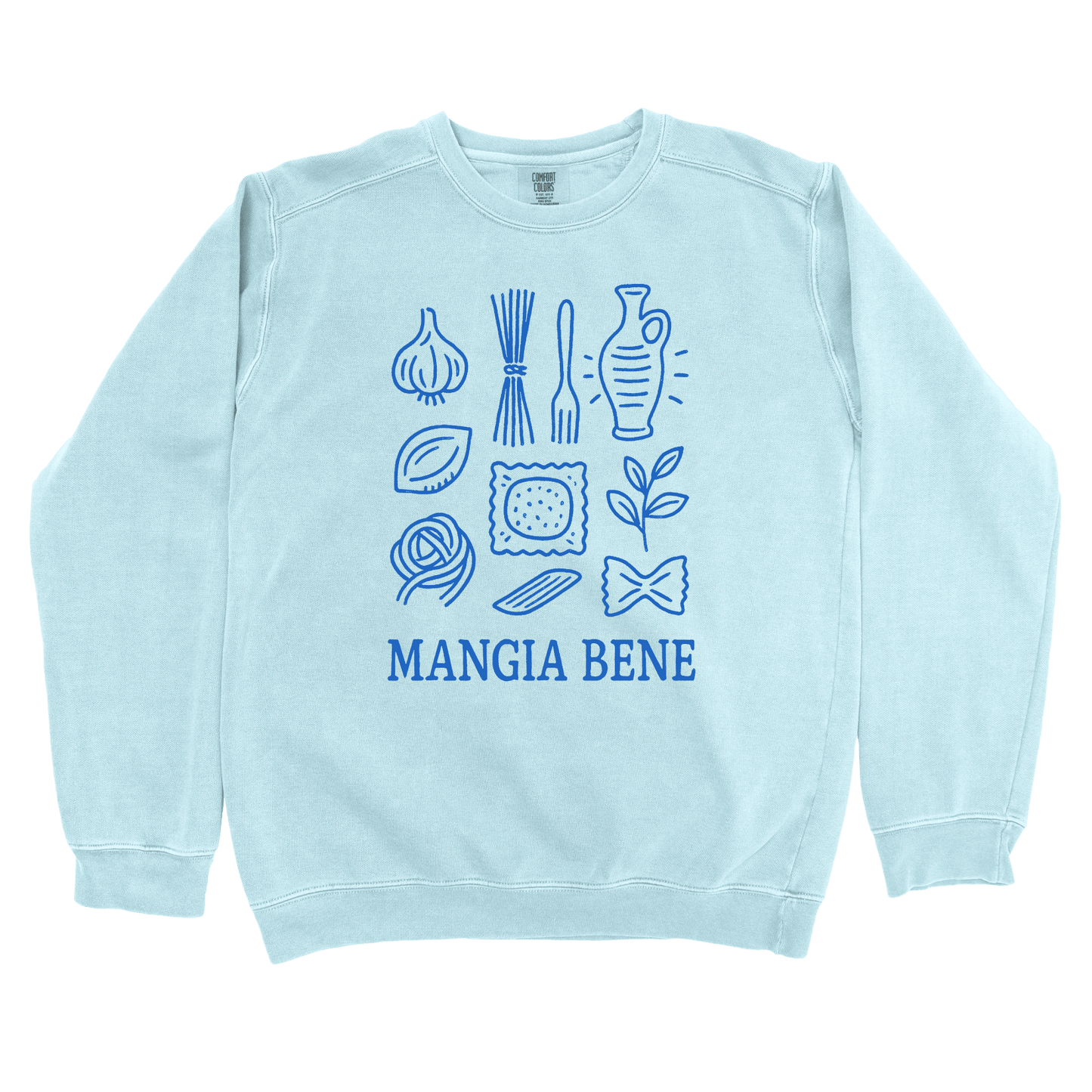 Sweatshirt Chambray / S Mangia Bene Sweatshirt