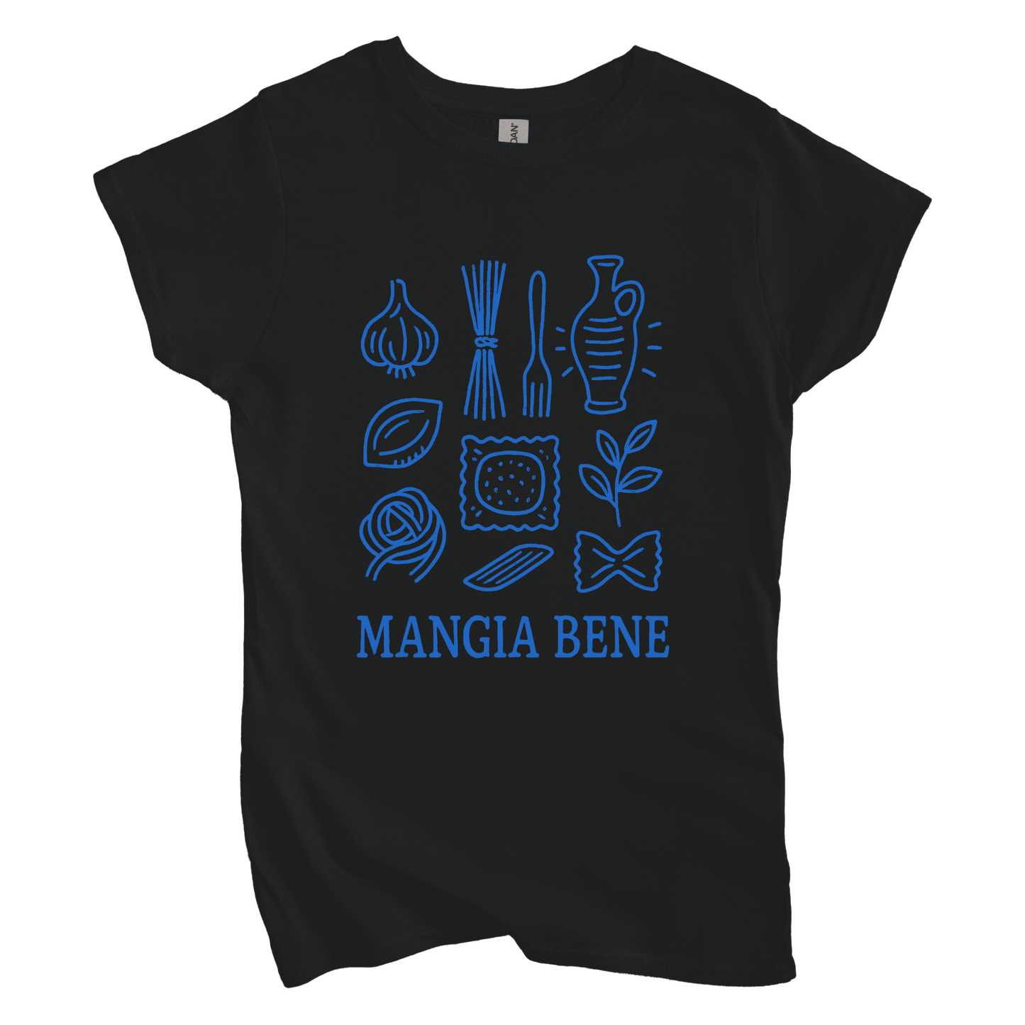 T-Shirt S / Black Mangia Bene Women's Tee