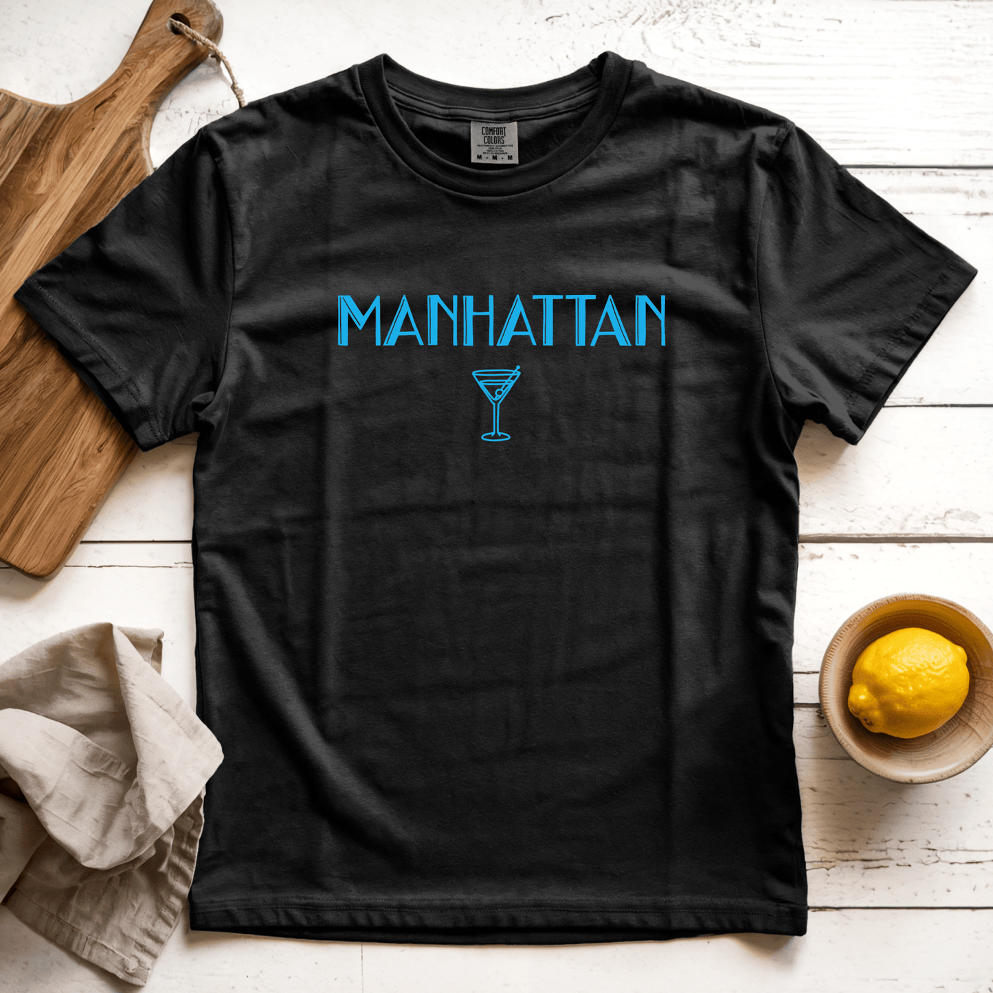 T-Shirt Black / S Manhattan