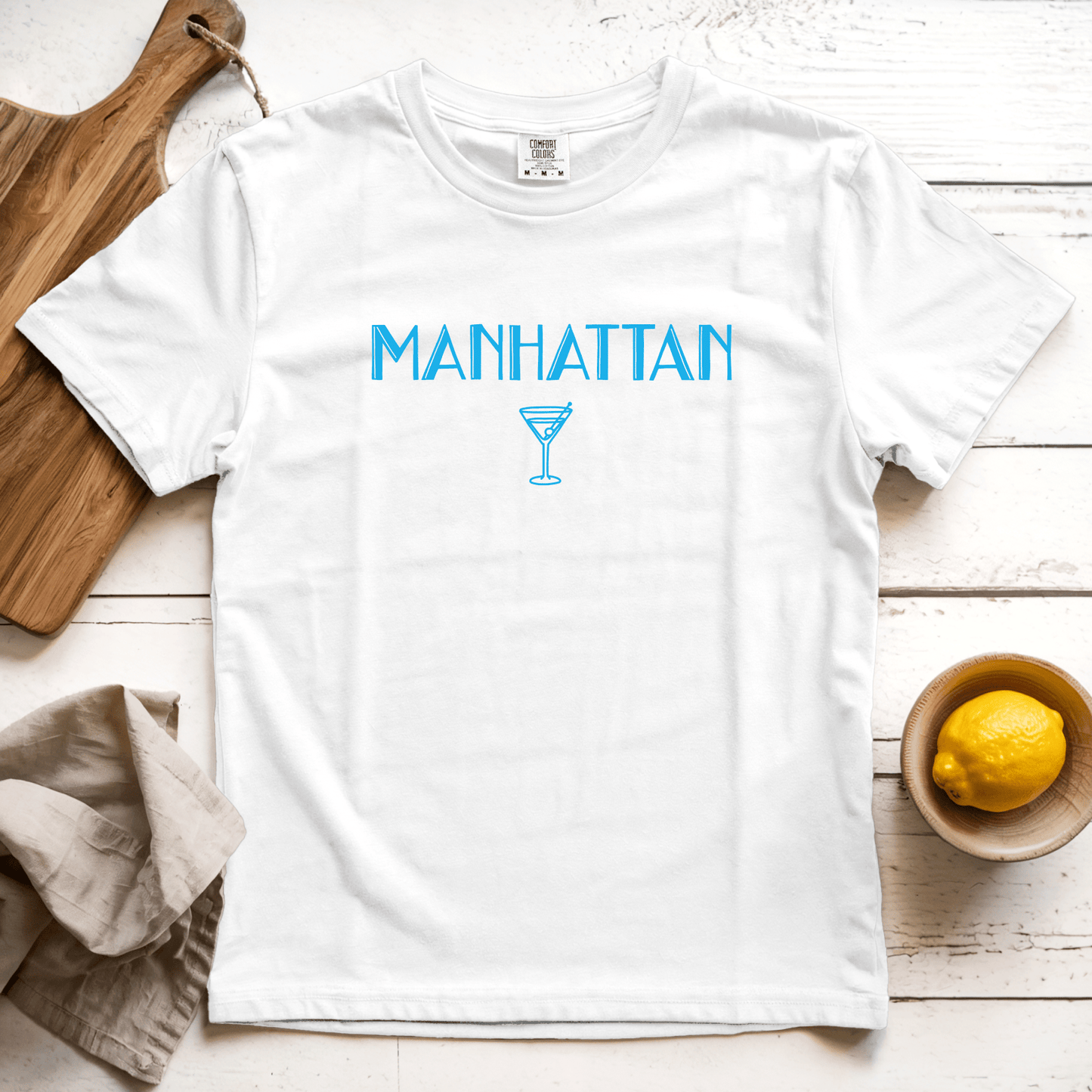T-Shirt White / S Manhattan