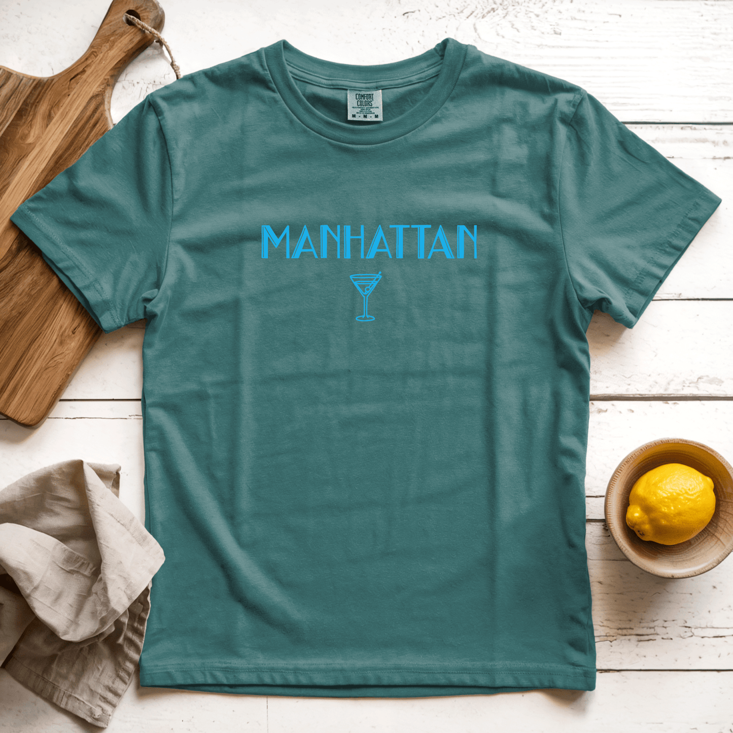 T-Shirts Blue Spruce / S Manhattan
