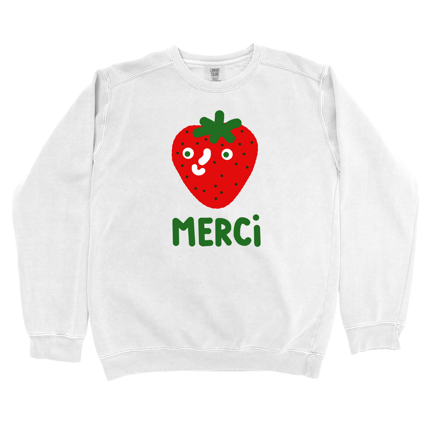 Sweatshirt White / S Merci: Longoland Sweatshirt