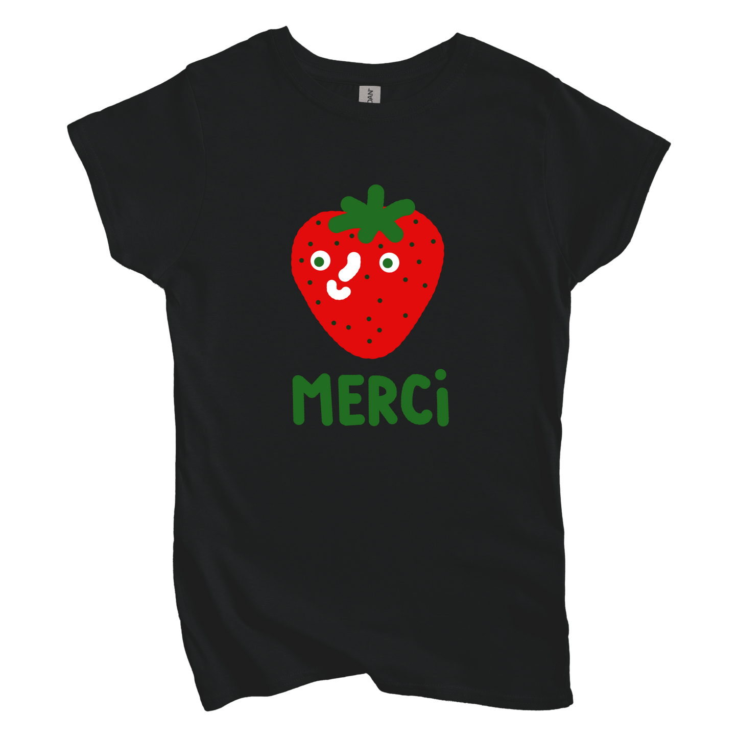 T-Shirt S / Black Merci: Longoland Women's Tee