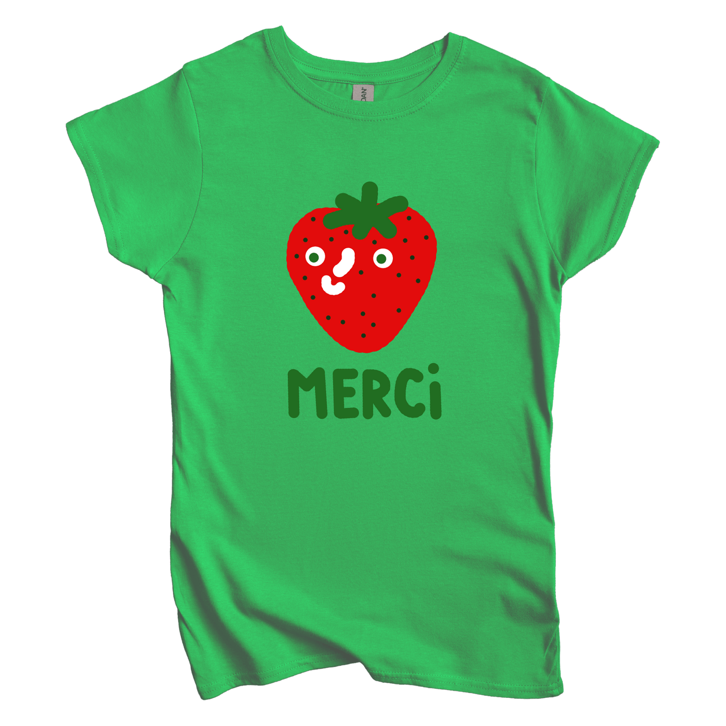 T-Shirt S / Irish Green Merci: Longoland Women's Tee