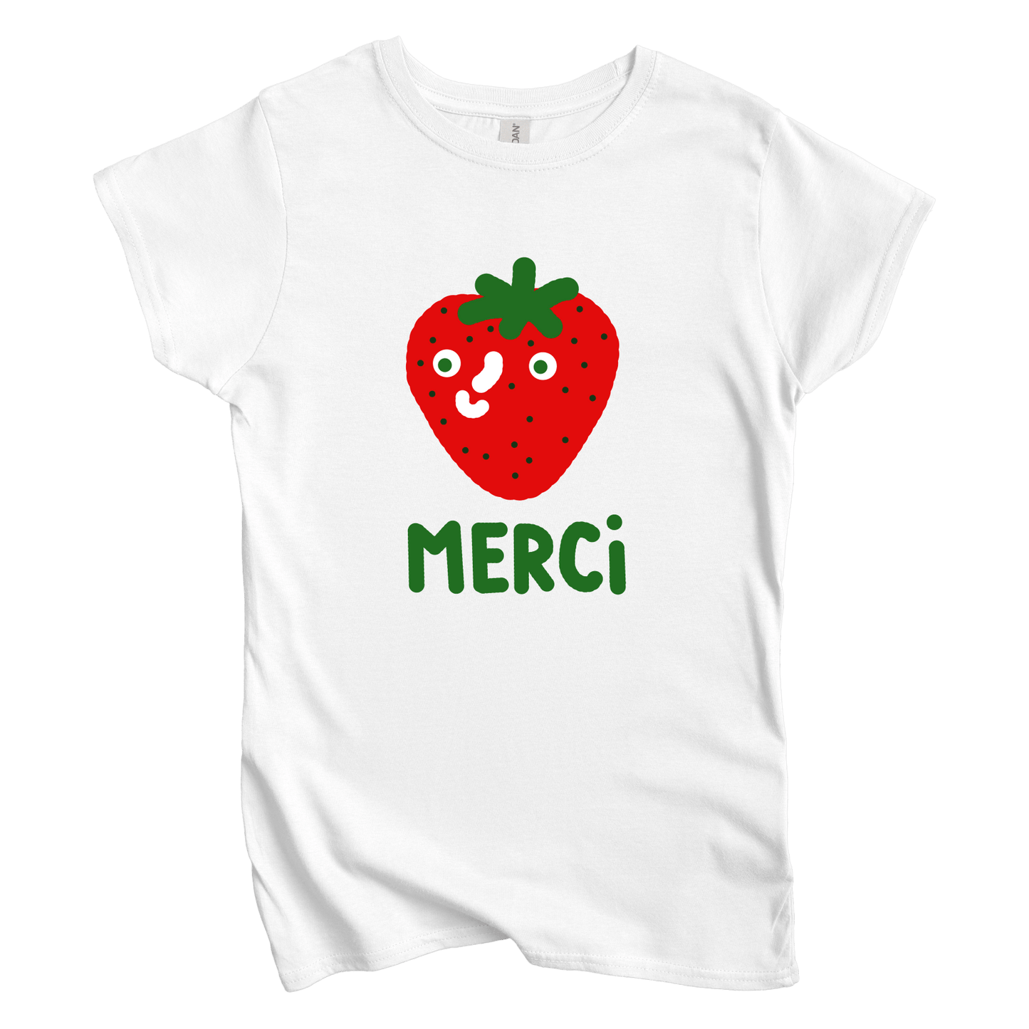 T-Shirt S / White Merci: Longoland Women's Tee