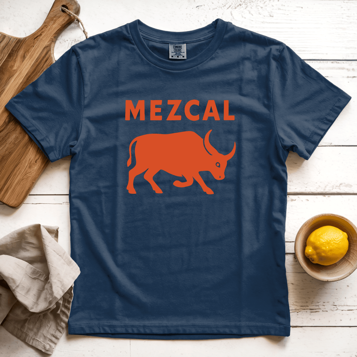 T-Shirt Navy / S Mezcal Bull