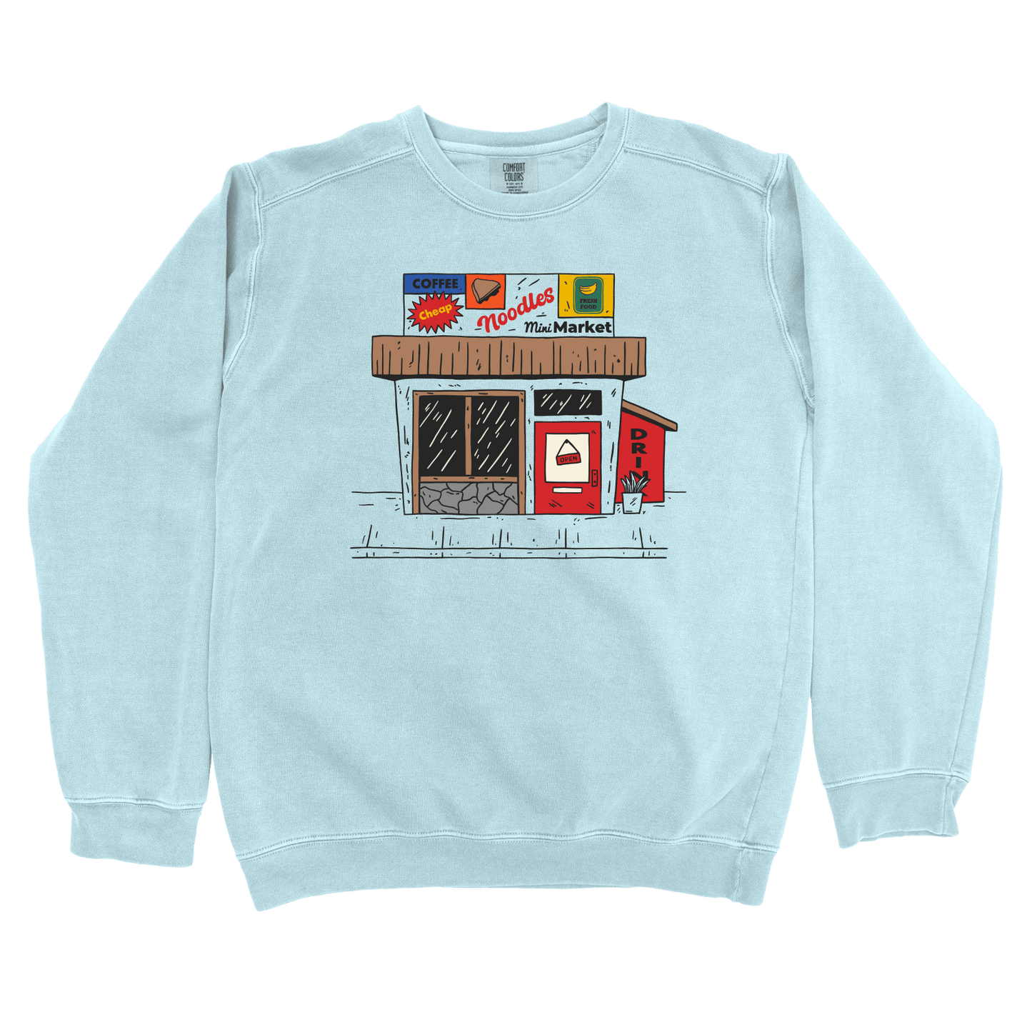 T-Shirts Chambray / S Mini Mart: Sae Karepe Sweatshirt