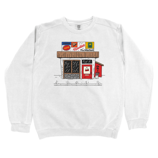 T-Shirts White / S Mini Mart: Sae Karepe Sweatshirt