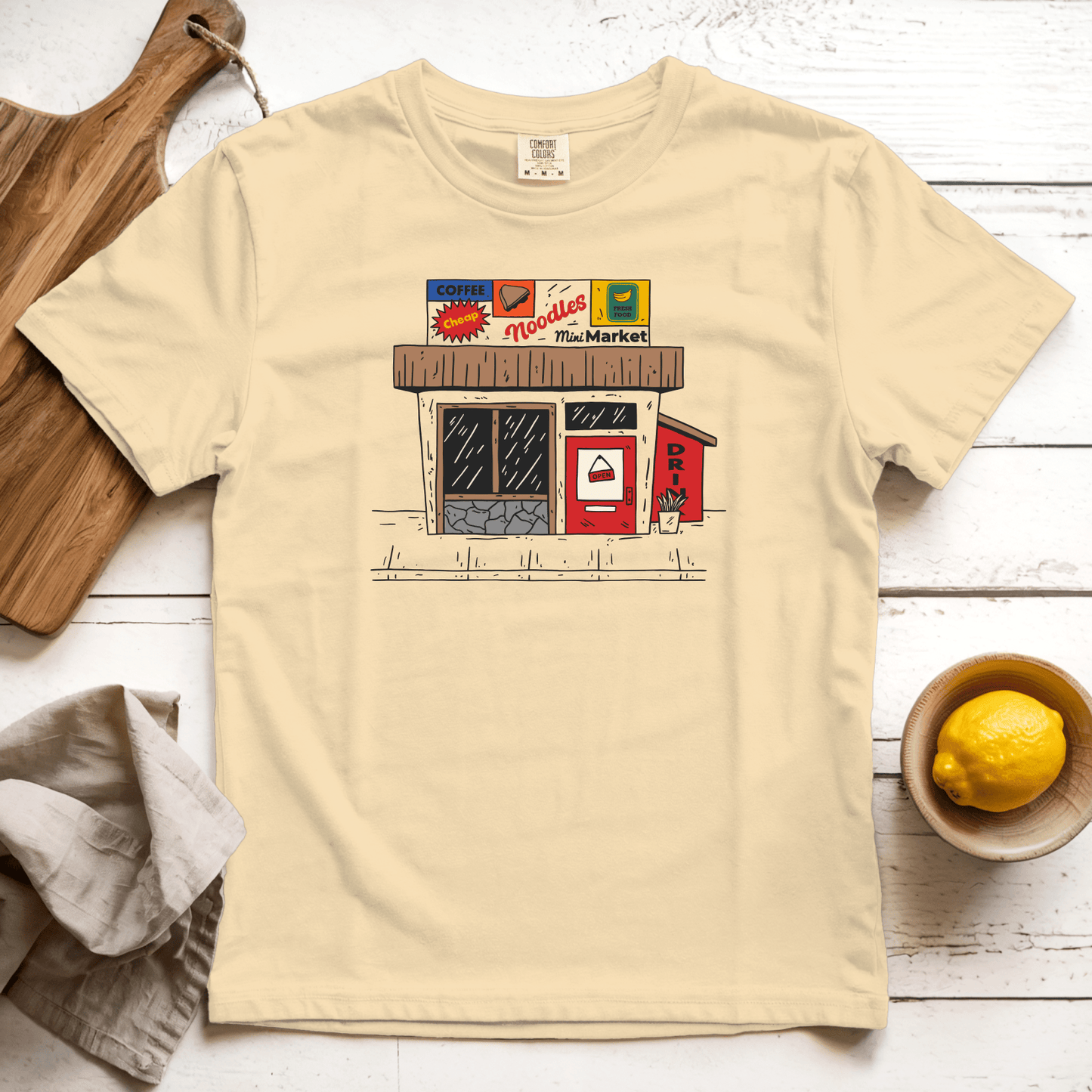T-Shirts Butter / S Mini Mart: Sae Karepe