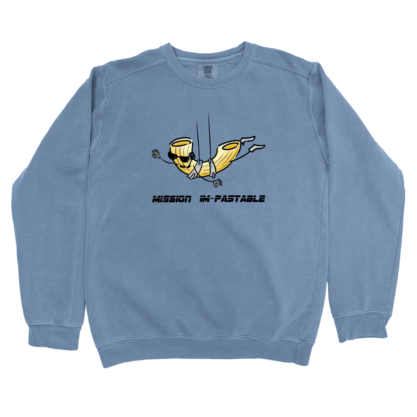 Sweatshirt Blue Jean / S Mission Impastable: Micro Barbi Sweatshirt