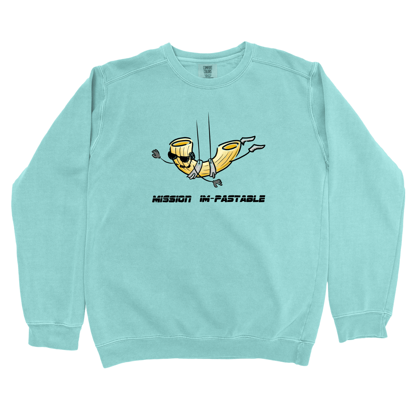 Sweatshirt Chalky Mint / S Mission Impastable: Micro Barbi Sweatshirt