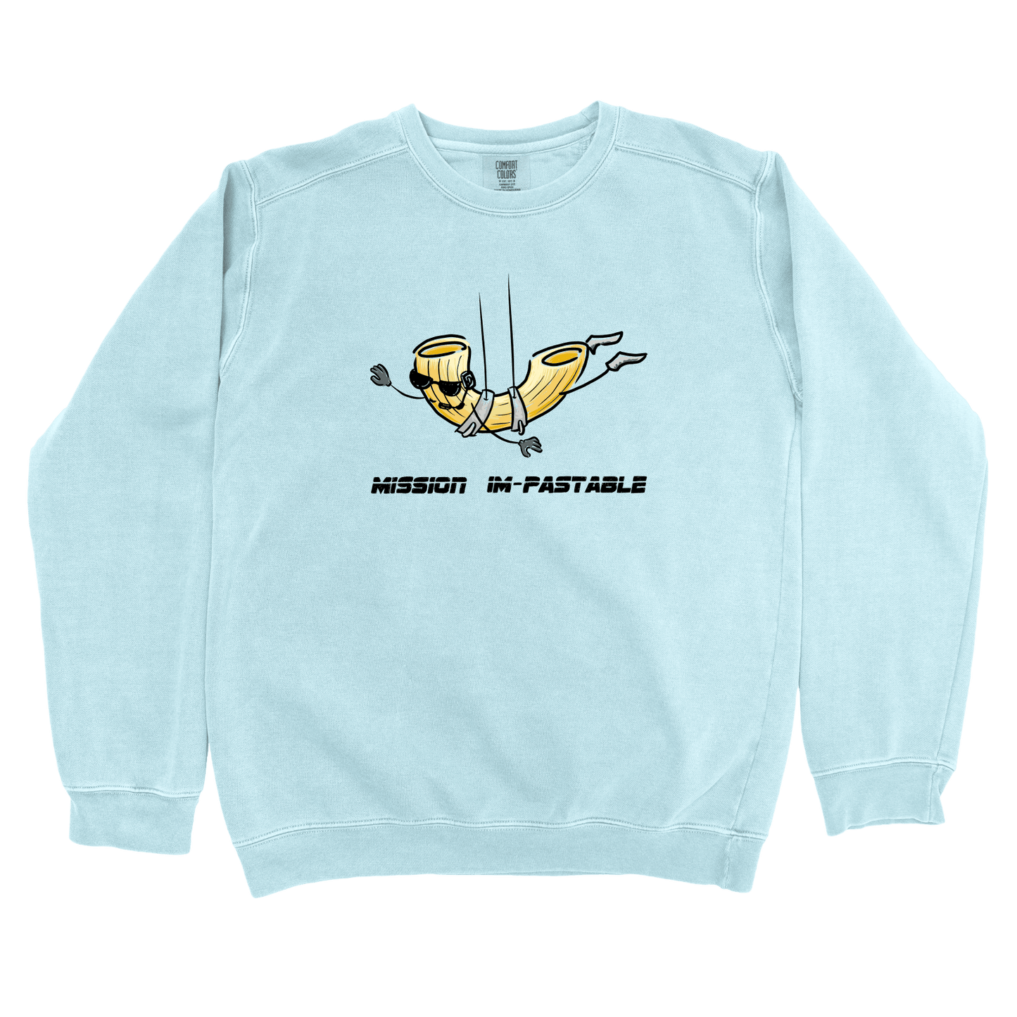 Sweatshirt Chambray / S Mission Impastable: Micro Barbi Sweatshirt