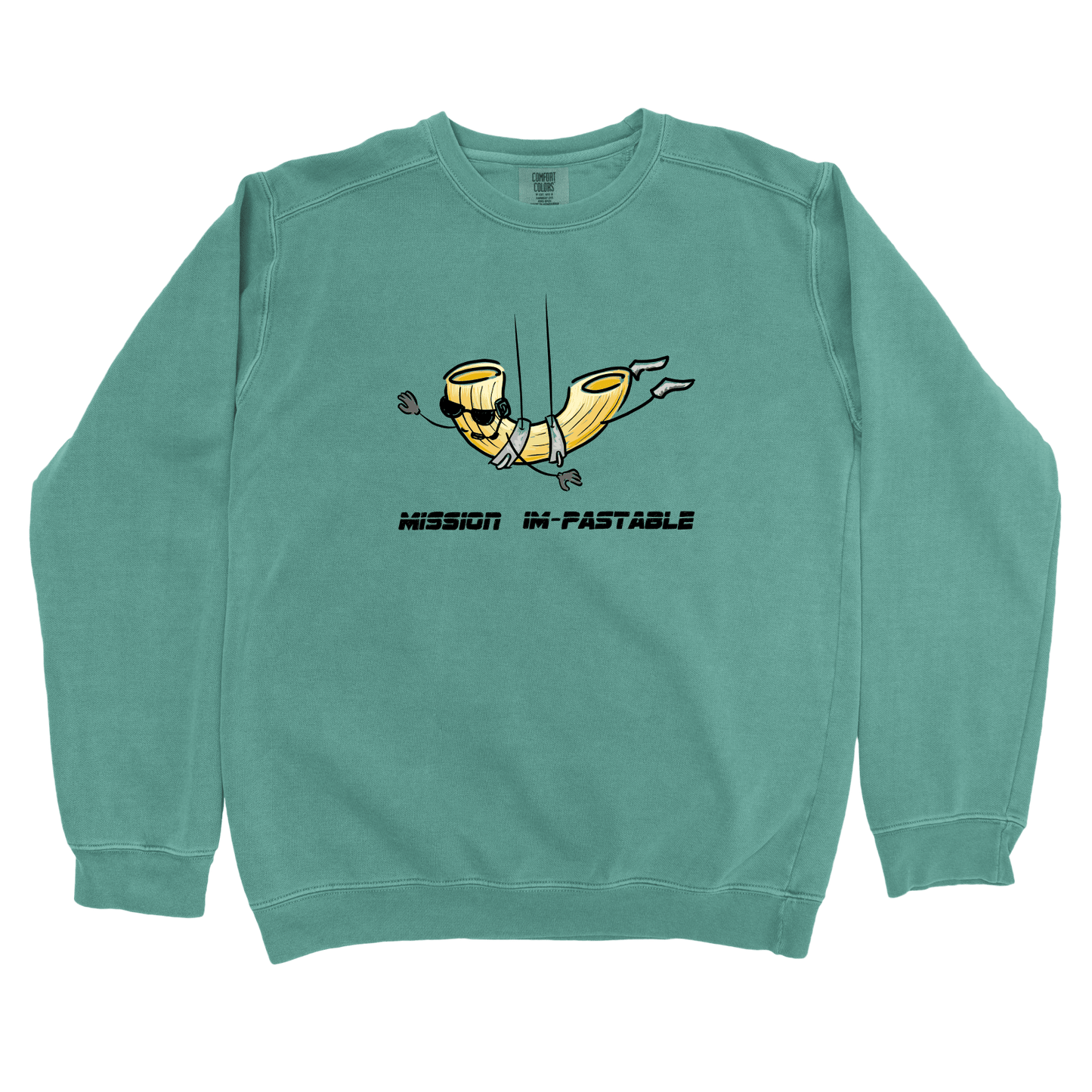 Sweatshirt Light Green / S Mission Impastable: Micro Barbi Sweatshirt