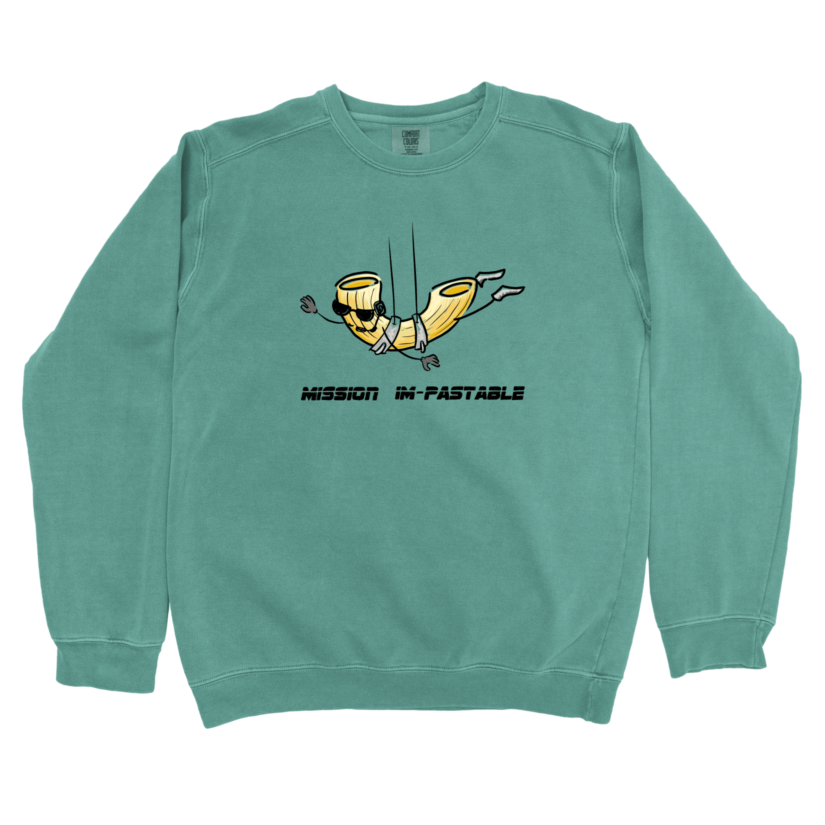 Sweatshirt Light Green / S Mission Impastable: Micro Barbi Sweatshirt