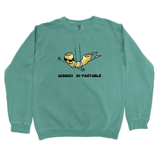 Sweatshirt Light Green / S Mission Impastable: Micro Barbi Sweatshirt