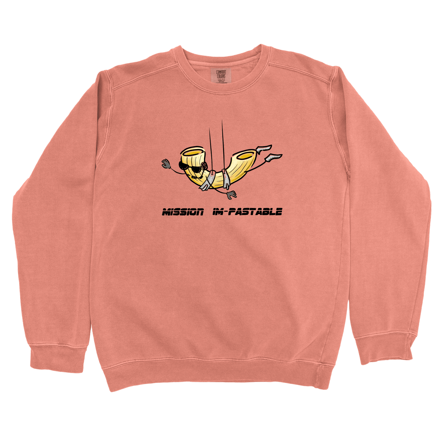 Sweatshirt Terracotta / S Mission Impastable: Micro Barbi Sweatshirt
