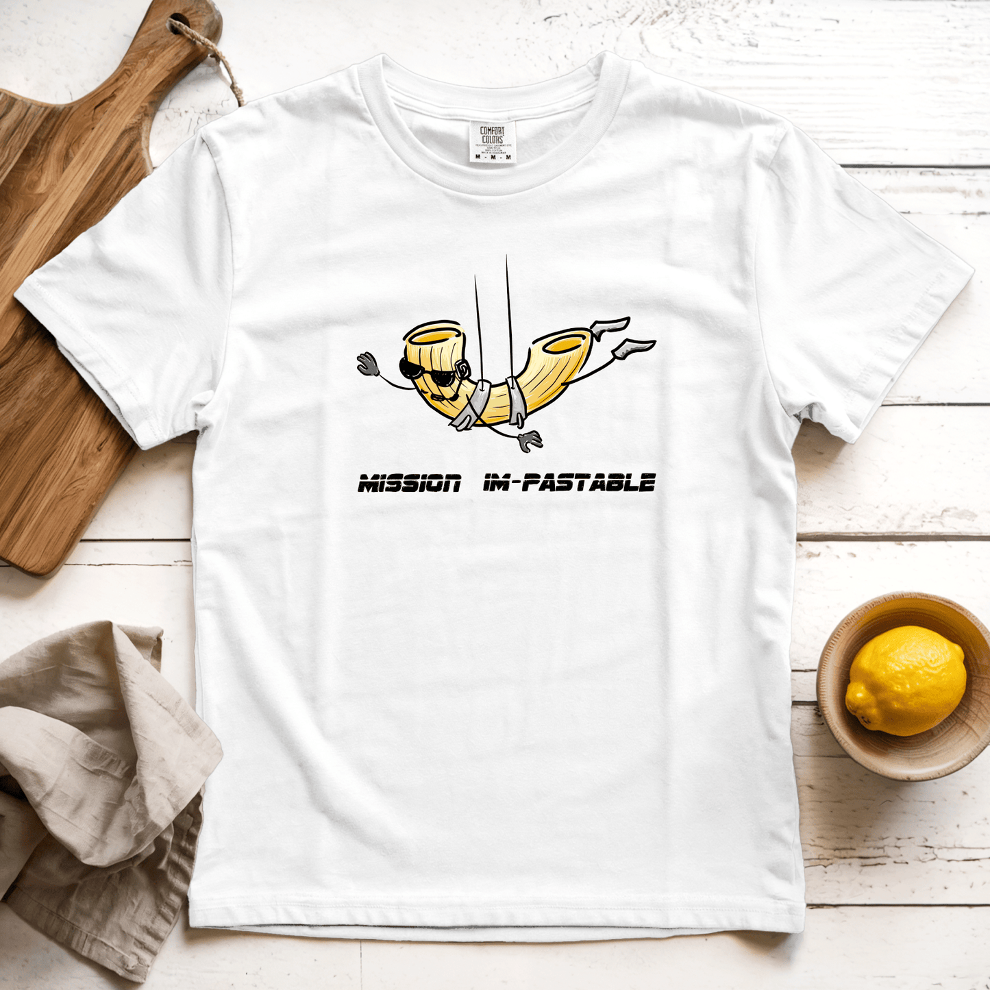 T-Shirt White / S Mission Impastable: Micro Barbi
