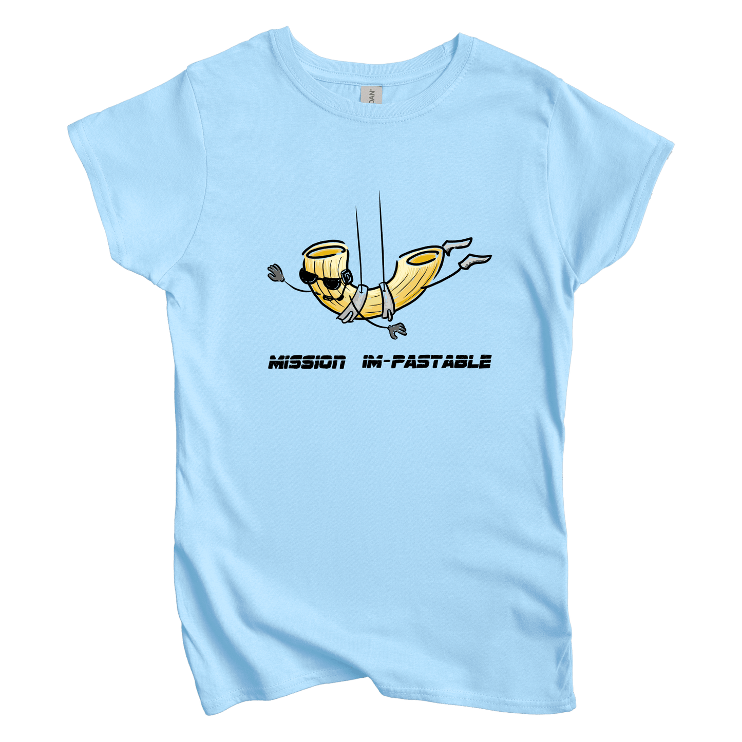 T-Shirt S / Light Blue Mission Impastable: Micro Barbi Women's Tee