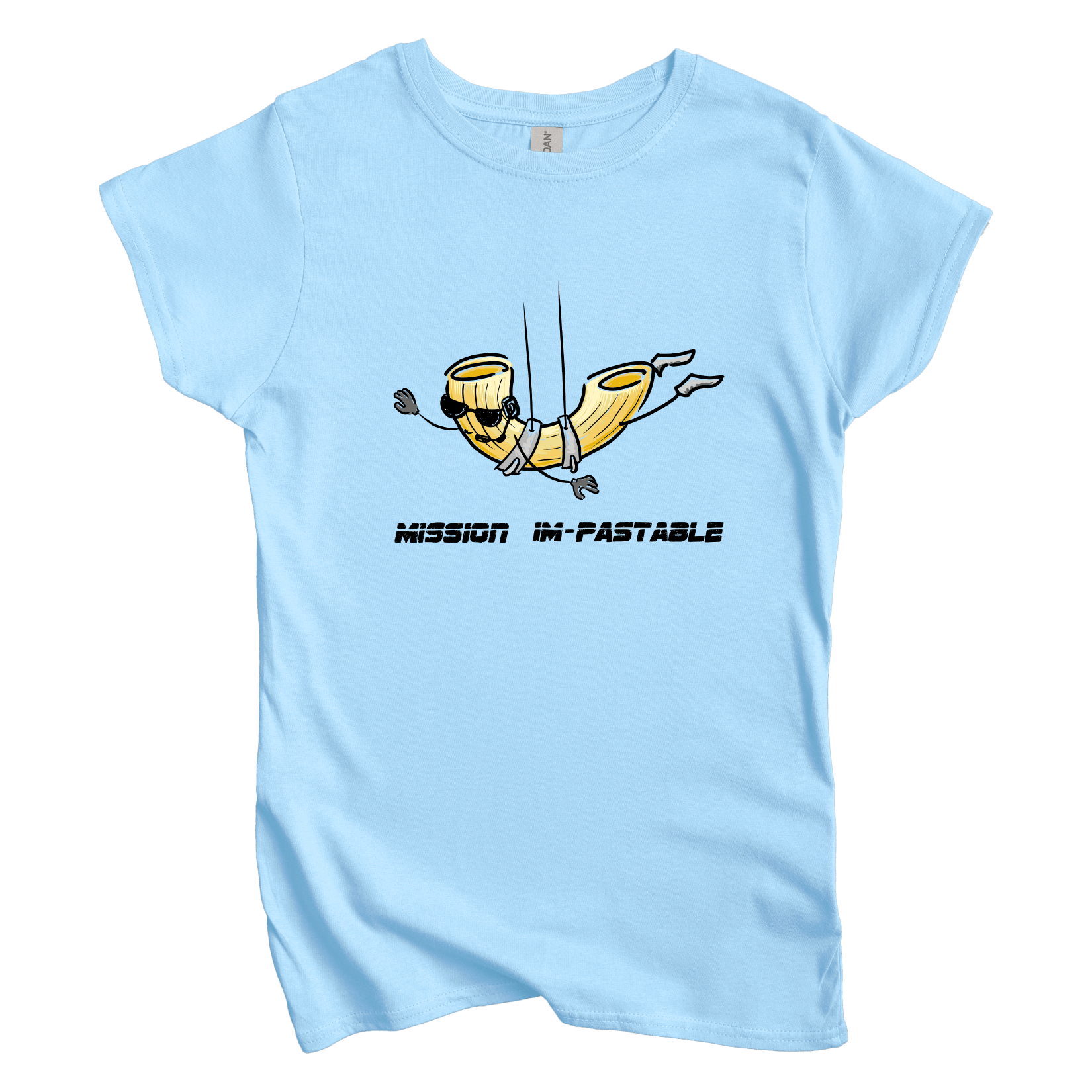 T-Shirt S / Light Blue Mission Impastable: Micro Barbi Women's Tee
